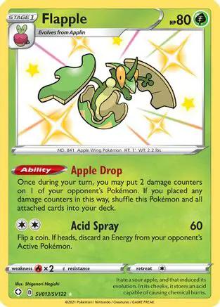 Flapple SV013/SV122 - Shining Fates Shiny Vault Holofoil