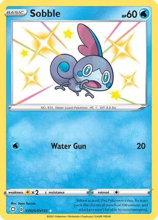 Sobble SV025/SV122 - Shining Fates Shiny Vault Holofoil