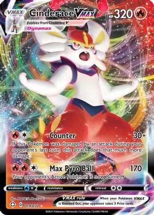 Cinderace VMAX 019/072 - Shining Fates Holofoil