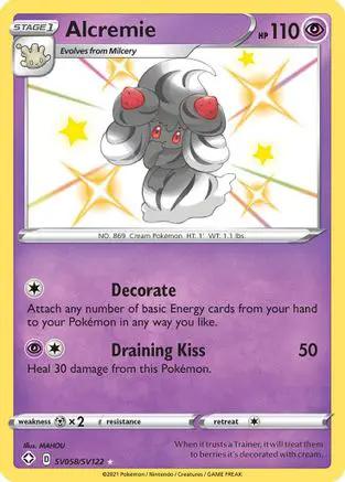 Alcremie SV058/SV122 - Shining Fates Shiny Vault Holofoil