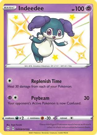 Indeedee SV059/SV122 - Shining Fates Shiny Vault Holofoil