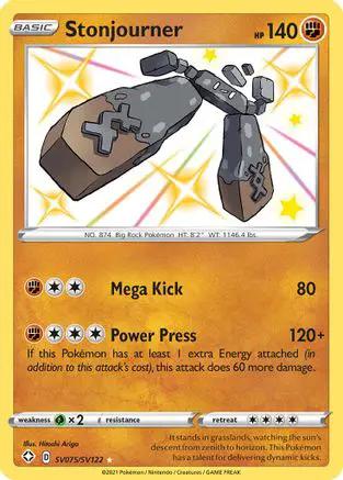 Stonjourner SV075/SV122 - Shining Fates Shiny Vault Holofoil