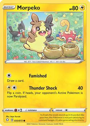 Morpeko () 035/072 - Shining Fates Reverse Holofoil