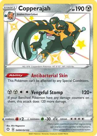 Copperajah SV091/SV122 - Shining Fates Shiny Vault Holofoil