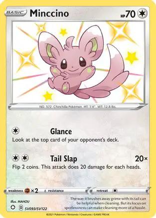 Minccino SV093/SV122 - Shining Fates Shiny Vault Holofoil