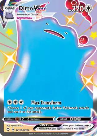 Ditto VMAX SV119/SV122 - Shining Fates Shiny Vault Holofoil