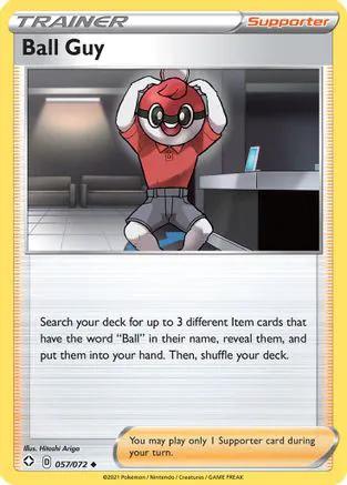 Ball Guy 057/072 - Shining Fates Reverse Holofoil