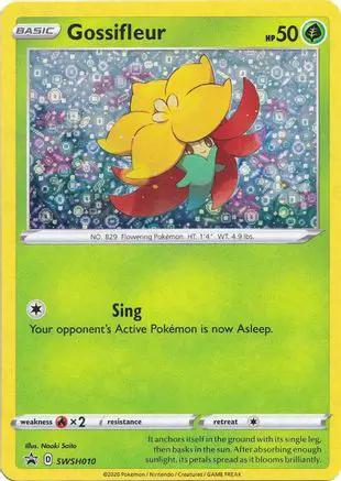 Gossifleur (General Mills Promo) SWSH010 - Miscellaneous Cards & Products Holofoil