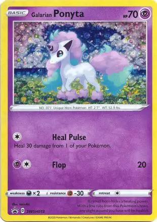 Galarian Ponyta (General Mills Promo) SWSH013 - Miscellaneous Cards & Products Holofoil