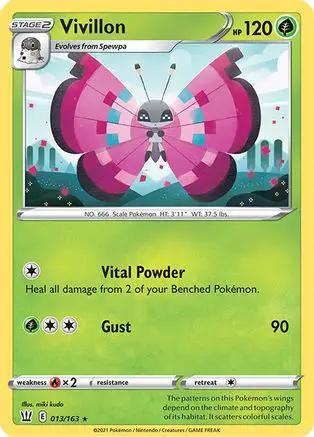 Vivillon 013/163 - SWSH05 Battle Styles