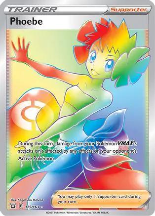 Phoebe (Secret) 175/163 - SWSH05 Battle Styles Holofoil