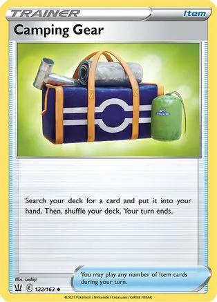 Camping Gear 122/163 - SWSH05 Battle Styles