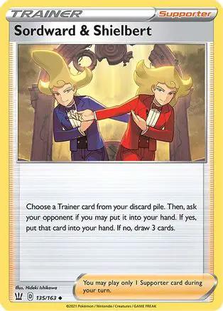 Sordward & Shielbert 135/163 - SWSH05 Battle Styles Reverse Holofoil