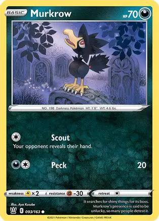 Murkrow 093/163 - SWSH05 Battle Styles