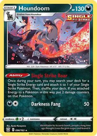 Houndoom 096/163 - SWSH05 Battle Styles Holofoil