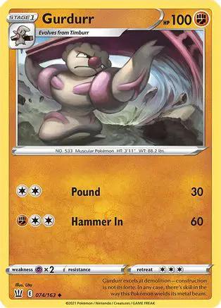 Gurdurr 074/163 - SWSH05 Battle Styles