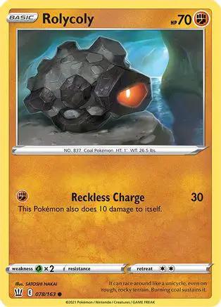 Rolycoly 078/163 - SWSH05 Battle Styles Reverse Holofoil