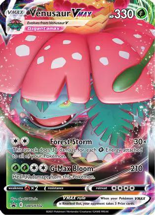Venusaur VMAX SWSH102/307 - SWSH Sword & Shield Promo Cards Holofoil