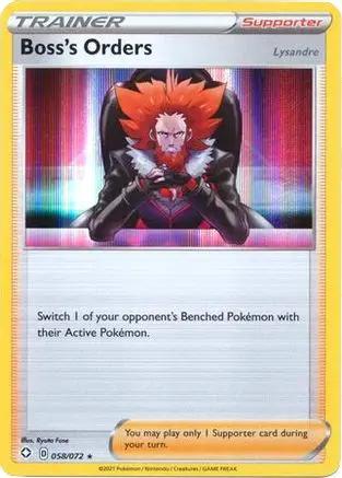 Boss's Orders 058/072 - Deck Exclusives Holofoil