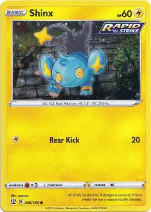 Shinx (Cosmos Holo) 046/163 - Miscellaneous Cards & Products Holofoil