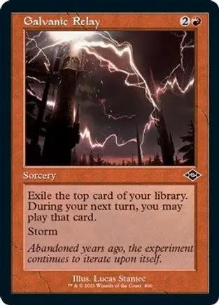 Galvanic Relay (Retro Frame) (Foil Etched) (MH2-406) - Modern Horizons 2 Foil