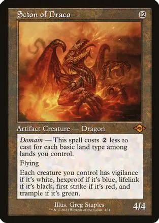 Scion of Draco (Retro Frame) (MH2-431) - Modern Horizons 2 Foil