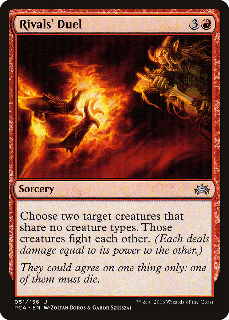 Rivals' Duel (PCA-051) - Planechase Anthology