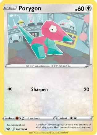 Porygon 116/198 - SWSH06 Chilling Reign