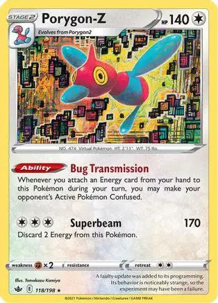 Porygon-Z 118/198 - SWSH06 Chilling Reign Reverse Holofoil