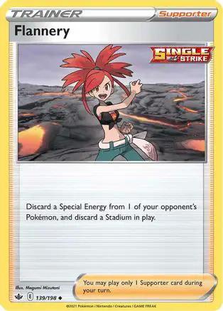 Flannery 139/198 - SWSH06 Chilling Reign Reverse Holofoil