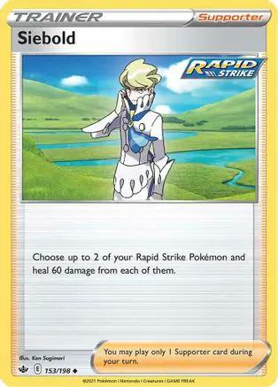 Siebold 153/198 - SWSH06 Chilling Reign