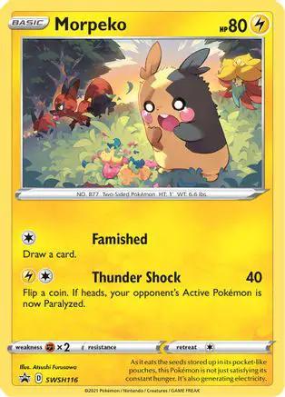 Morpeko SWSH116/307 - SWSH Sword & Shield Promo Cards Holofoil