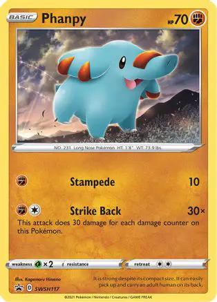 Phanpy SWSH117/307 - SWSH Sword & Shield Promo Cards Holofoil