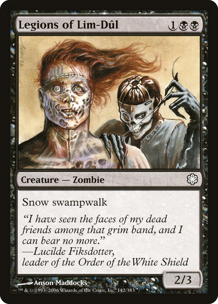 Legions of Lim-Dûl (CTD-142) - Coldsnap Theme Decks