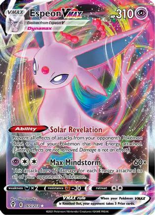 Espeon VMAX 065/203 - SWSH07 Evolving Skies Holofoil