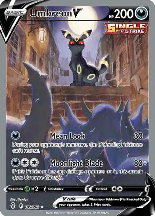 Umbreon V (Alternate Full Art) 189/203 - SWSH07 Evolving Skies Holofoil