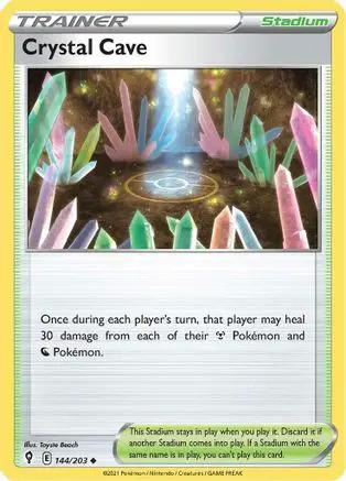 Crystal Cave 144/203 - SWSH07 Evolving Skies