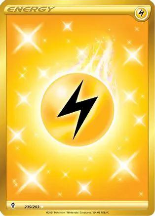 Lightning Energy (Secret) 235/203 - SWSH07 Evolving Skies Holofoil