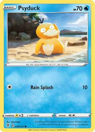 Psyduck 024/203 - SWSH07 Evolving Skies