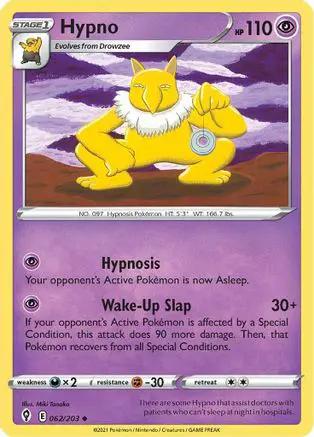 Hypno 062/203 - SWSH07 Evolving Skies