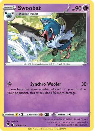 Swoobat 069/203 - SWSH07 Evolving Skies