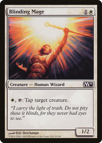Blinding Mage (M11-008) - Magic 2011 Foil