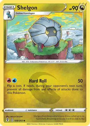 Shelgon 108/203 - SWSH07 Evolving Skies