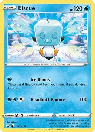 Eiscue SWSH128/307 - SWSH Sword & Shield Promo Cards Holofoil
