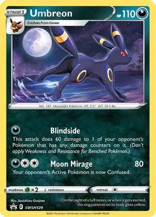 Umbreon SWSH129/307 - SWSH Sword & Shield Promo Cards Holofoil
