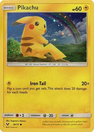 Pikachu 028/73 - Miscellaneous Cards & Products - Holofoil
