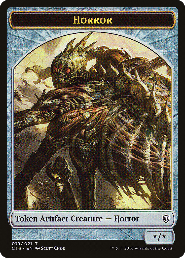 Horror (C16-019) - Commander 2016 Tokens