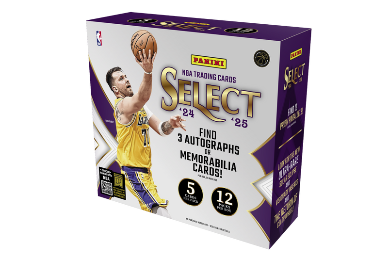 2024-25 Panini Select NBA Trading Card Box (Hobby)