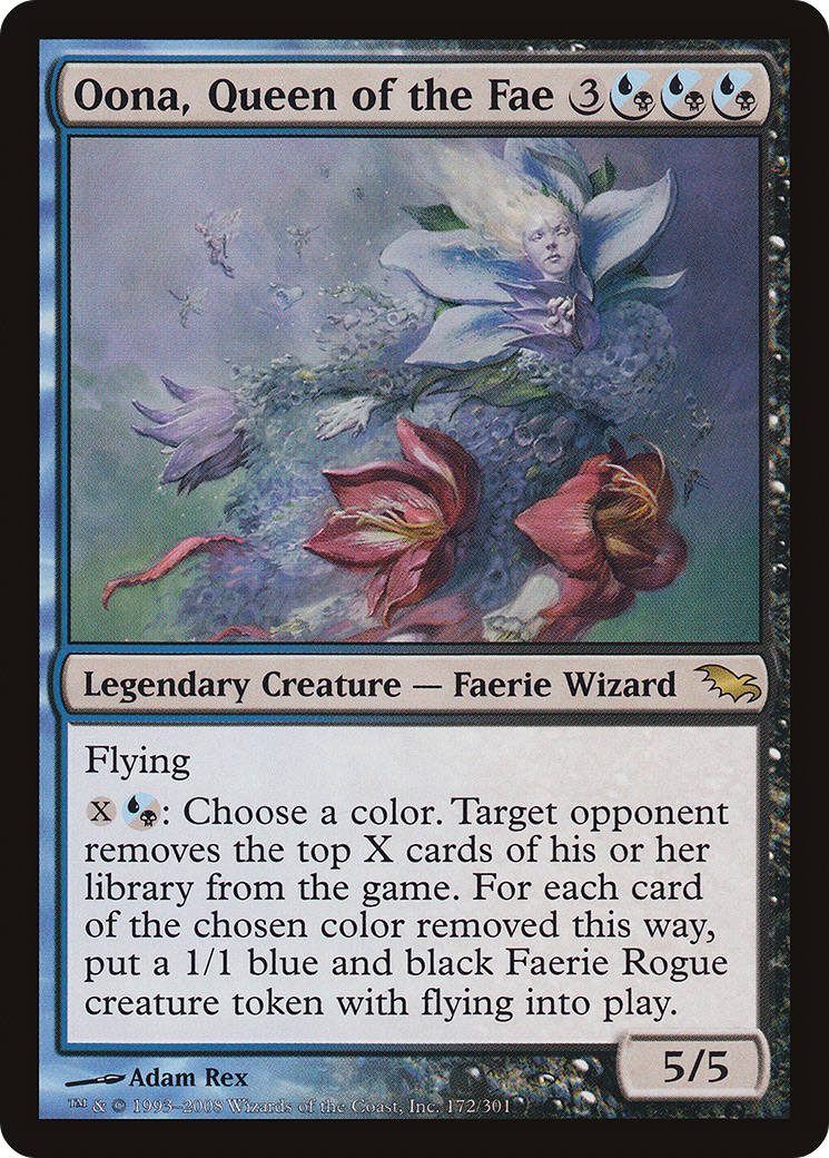 Oona, Queen of the Fae (SHM-172) - Shadowmoor Foil