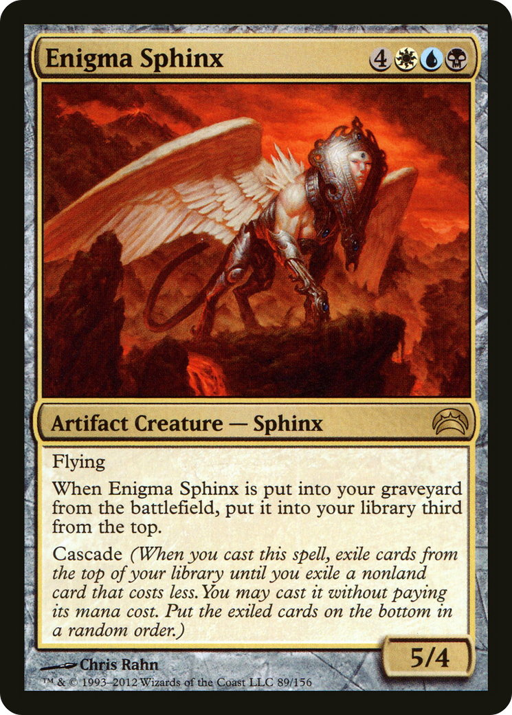 Enigma Sphinx (PC2-089) - Planechase 2012 Foil